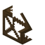 Framed Inner Threeway Corner Slope Edge