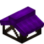 Purple Top Flat Roof Block (Framed)