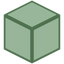 Green Clear Crystalix Glass