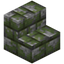 Mossy Cobblestone Brick Stairs