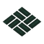 Dark Prismarine Basket Weave Paving