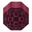 Pink Copper Wrapped Locometal Boiler