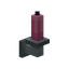 Pink Silver Wall Candle