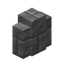 Cut Andesite Brick Wall