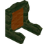Orange Florus Fancy Seat Back