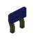 Blue Jinglestem Raised Seat Back