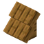 Palm Planks Steep Top Roof