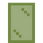 Green Glass Door