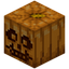 Bad Time Carved Pumpkin