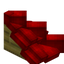 Red Longer Roof (Bamboo)