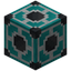 Cyan Glazed Terracotta Pillar Top