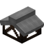 Light Gray Top Flat Roof Block (Framed)