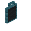 Gray Blue Bioshroom Tall Seat Back