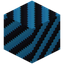 Striped Light Blue Concrete