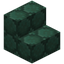 Dark Prismarine Crystal Floor Stairs