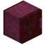 Stripped Crimson Cabinet