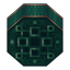 Cyan Copper Wrapped Locometal Boiler