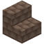 Brown Silt Shingle Stairs