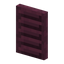Crimson Louvered Shutter