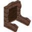 Brown Aspen Fancy Seat Back