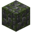 Vertical Disordered Mossy Cobblestone Bricks