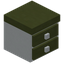 Green Kitchen Drawer