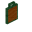 Orange Green Enchanted Tall Seat Back