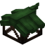 Green Longer Top Roof Block (Framed)