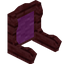 Magenta Netherwood Fancy Seat Back