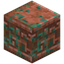 Curly Raw Copper Block Pillar