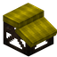 Yellow Flat Roof Block (Framed)