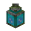 Cyan Mossy Cobblestone Lantern