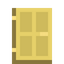 Bamboo Four Panel Door
