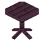 Mahogany Table
