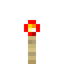 Stripped Birch Log Redstone Torch