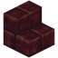 Cut Crimsite Brick Stairs