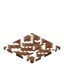 Brown Oak Leaves Carpet
