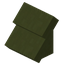 Green Terracotta Steep Top Roof