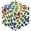 Rainbow Birch Leaves