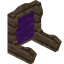 Purple Joshua Fancy Seat Back