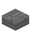Chiseled White Dacite Brick Slab