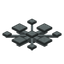 Large Silver Chandelier