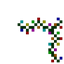 Mini MultiColored Lights (Vertical Corner Right)