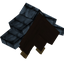 Roof Bargeboard Centre 45 Blue Slate