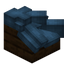 Cyan Longer Roof Block (Dark Oak)