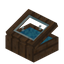 Light Blue Time Display Case