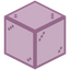 Pink Bordered Crystalix Glass