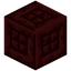 Tiled Red Nether Bricks Column