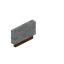 White Dark Small Seat Back