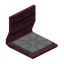 Light Gray Floor Chair (Crimson)